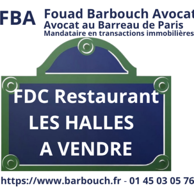 FDC Restaurant les halles a vendre2